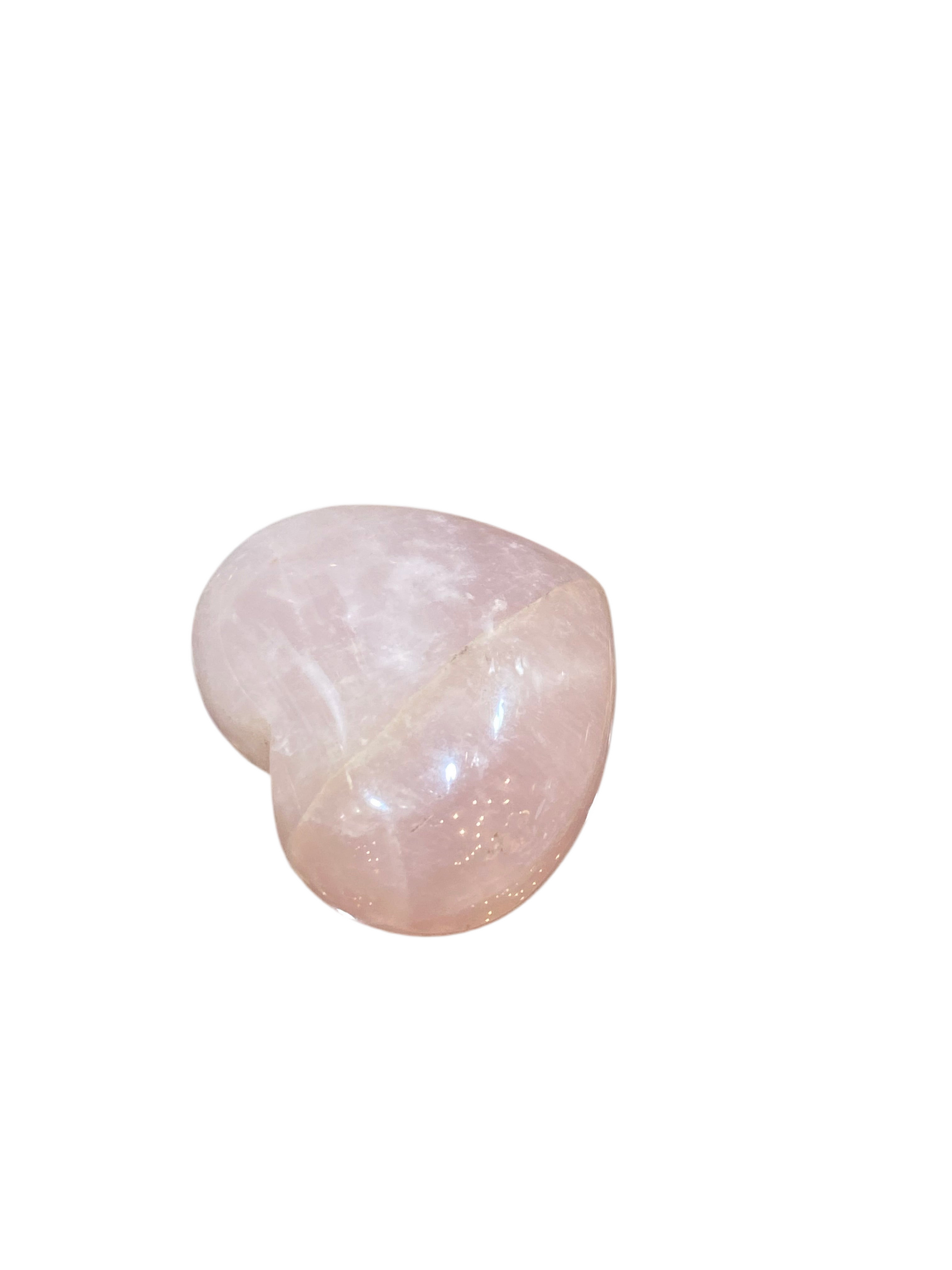 Rose Quartz Heart