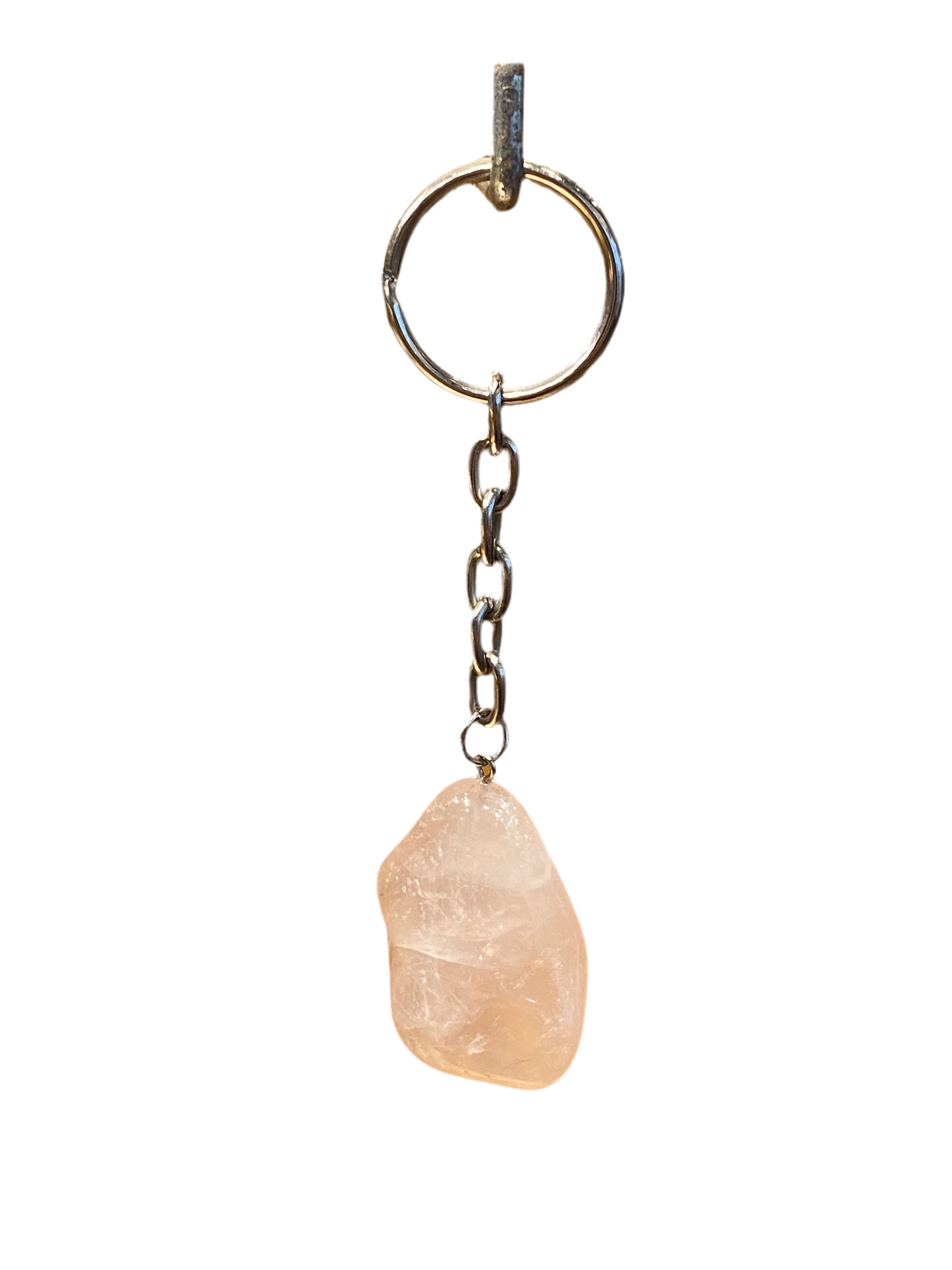 Rose Quartz Keychain 1 Each