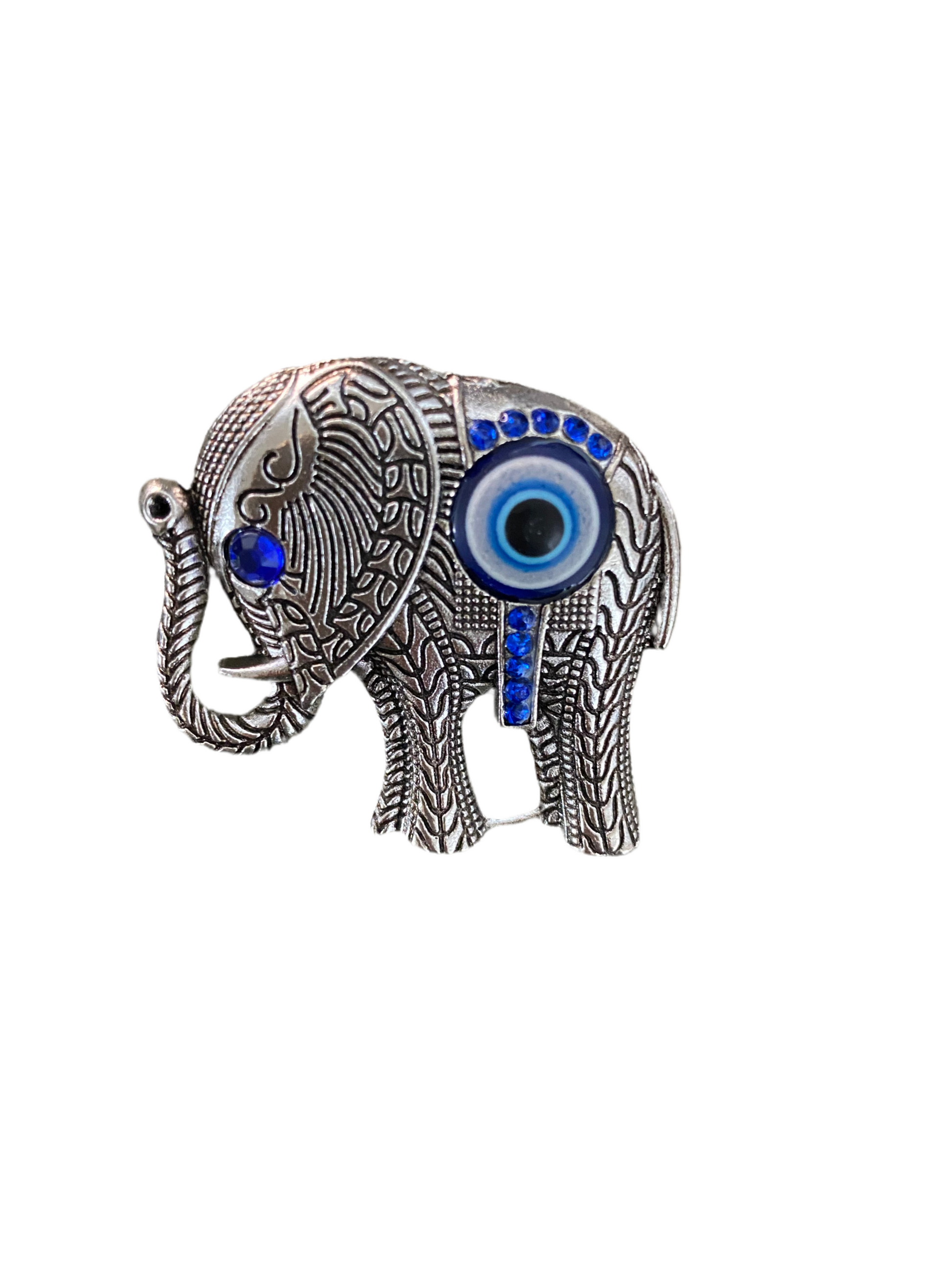 India Elephant Evil Eye Magnet