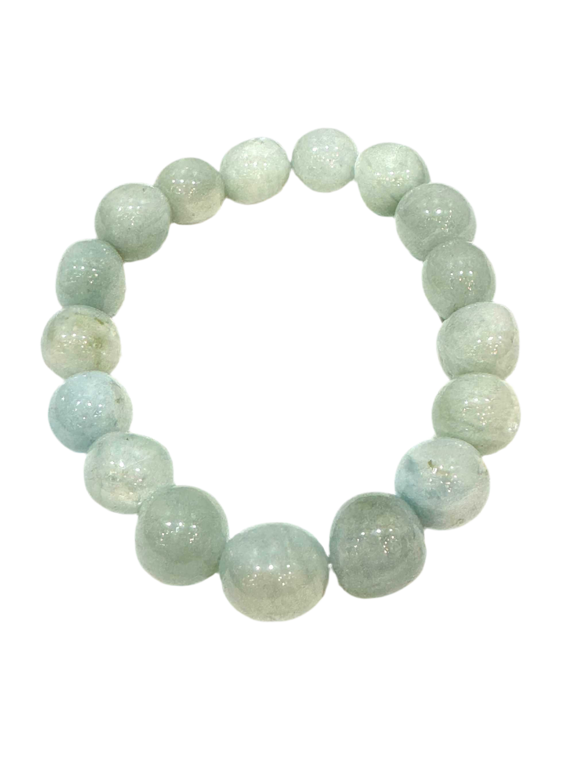 Aquamarine Beaded Bracelet