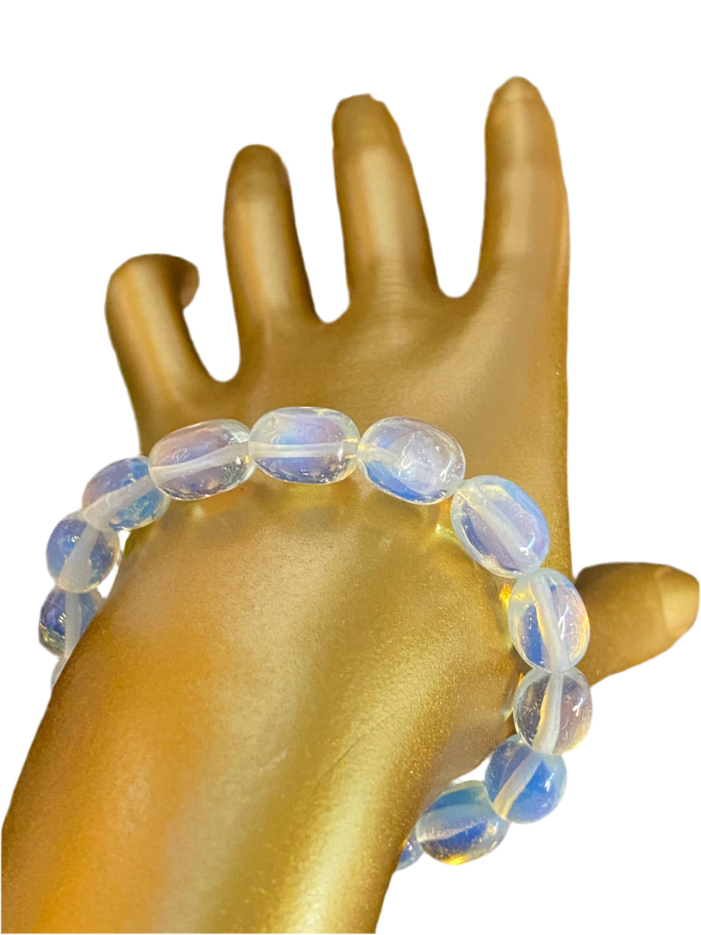 Opalite Nugget String Bracelet