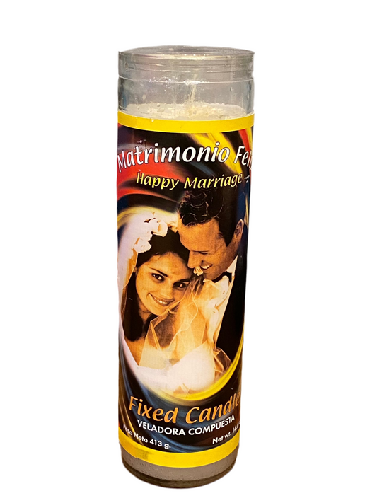 Happy Marriage Candle for promoting love and harmony in relationships.