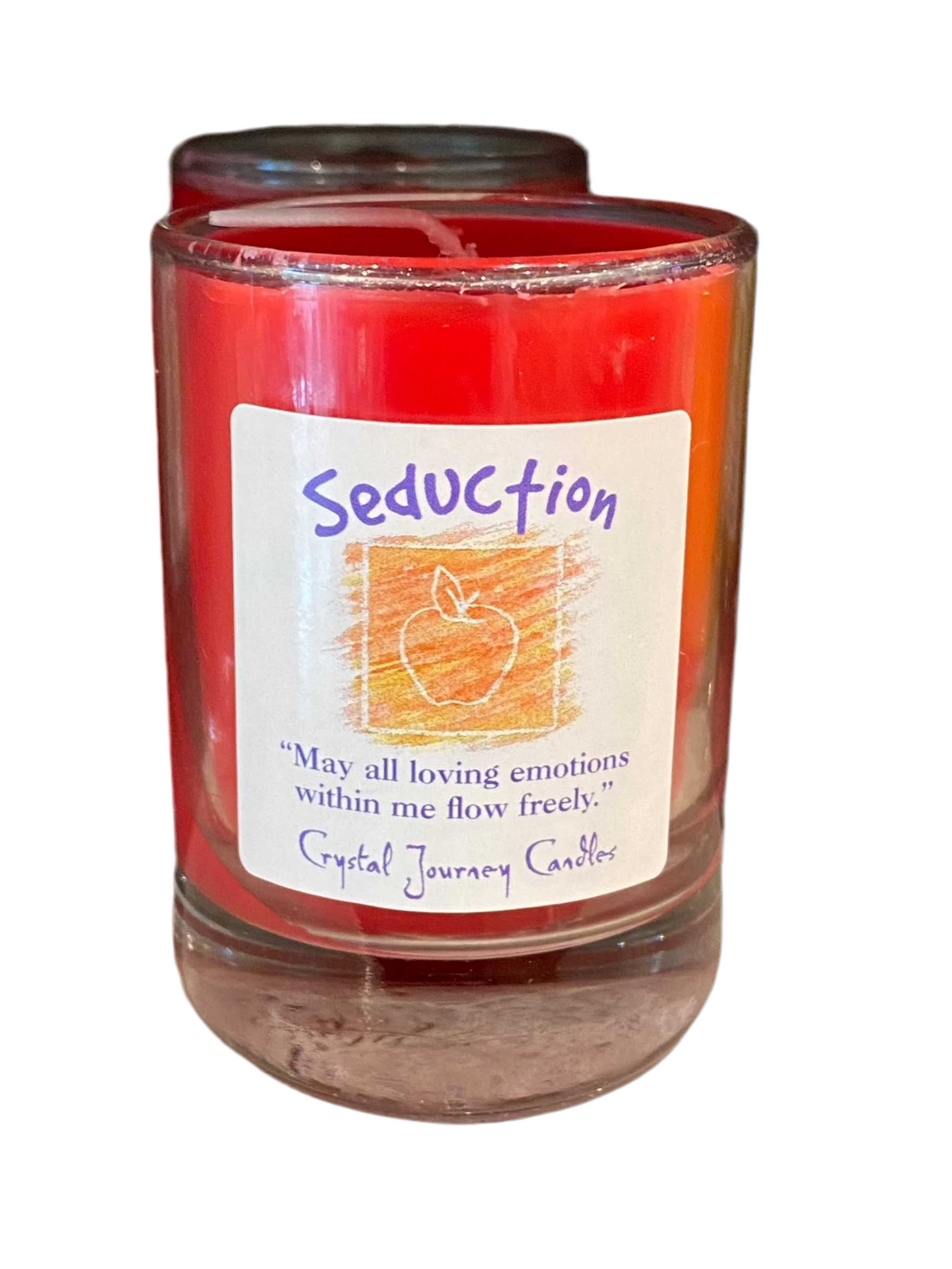 Seduction Crystal Journey Filled Glass Votives for ambiance and sensuality.