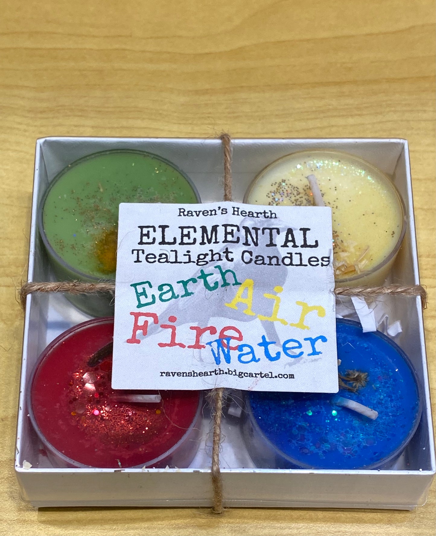 Elemental Tea-lights Candle