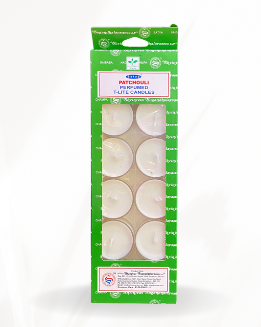 Satya Patchouli Tealight Candles