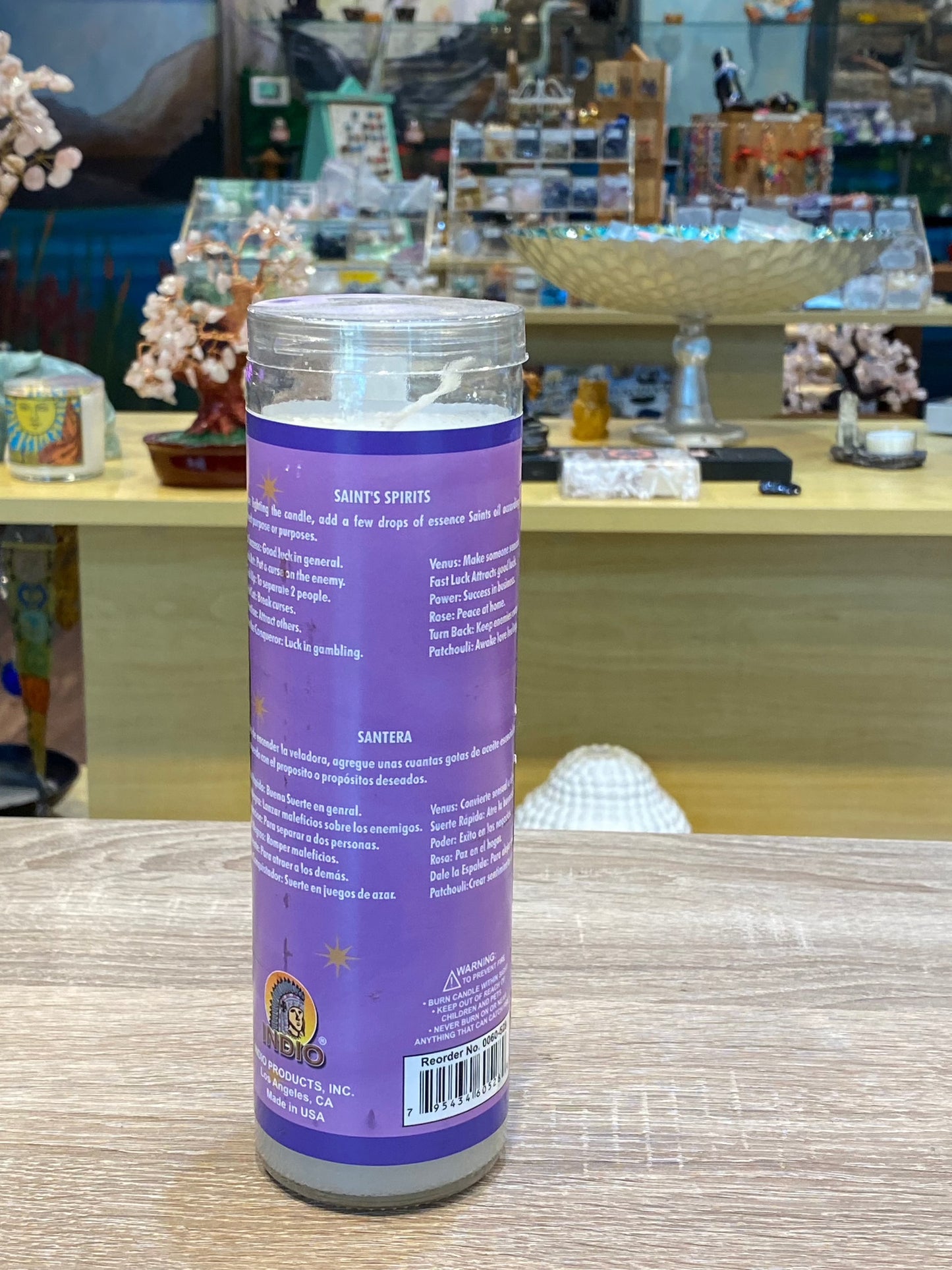Santeria Saint’s Spirits 7 day fixed candle