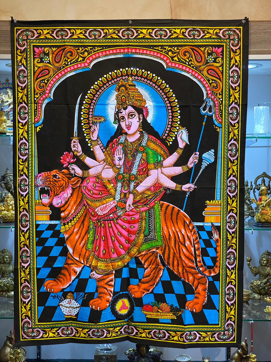 Goddess Durga Tapestry