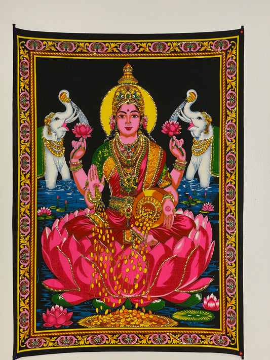 Goddess Lakshmi Tapestry