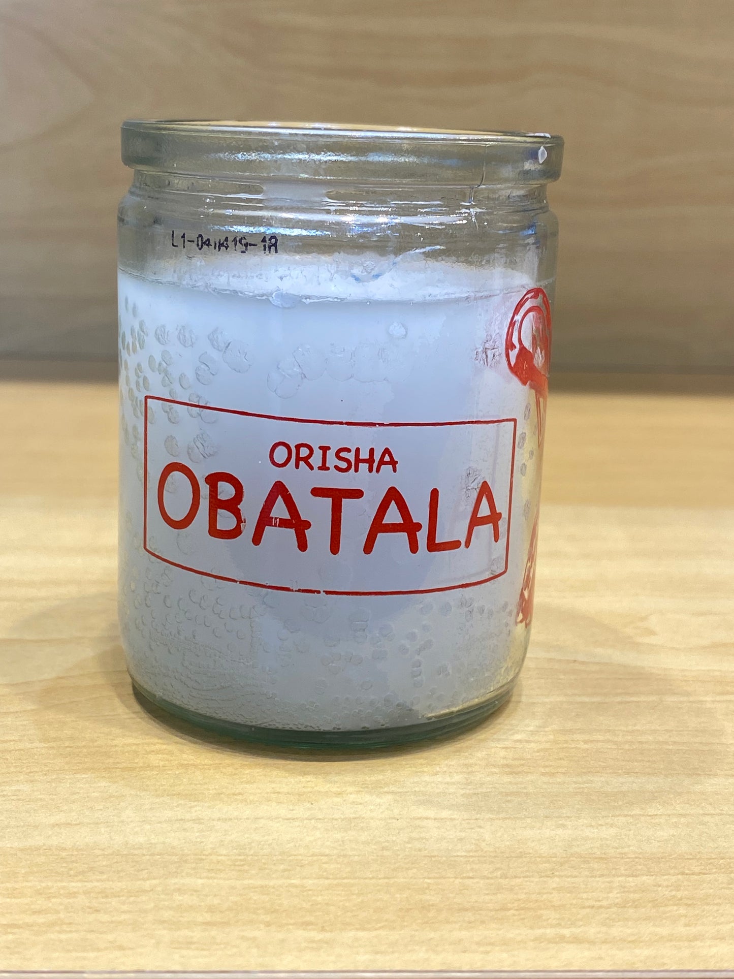 Orisha Obatala 50 Hour Candle