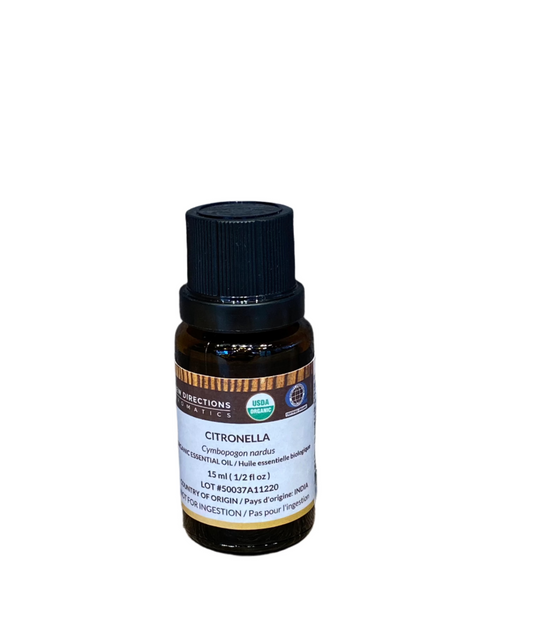 Citronella Essential Organic Oil