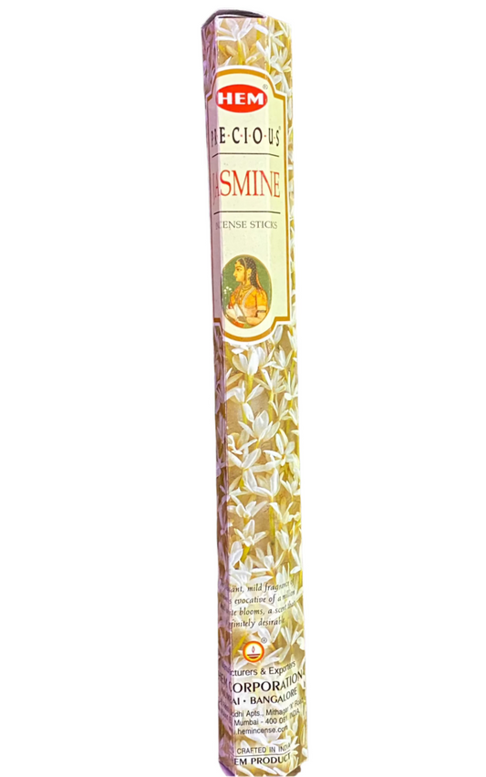 HEM Jasmine Incense Sticks in floral packaging.