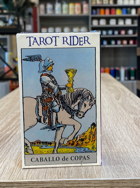 Tarot Rider Caballo de Copas Mazo de 78 Cartas con Instrucciones en Espanol