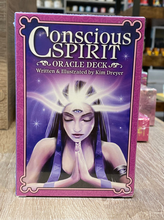 Conscious Spirit oracle deck by Kim Dreyer