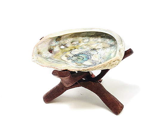 Wooden Tripod Stand Shell