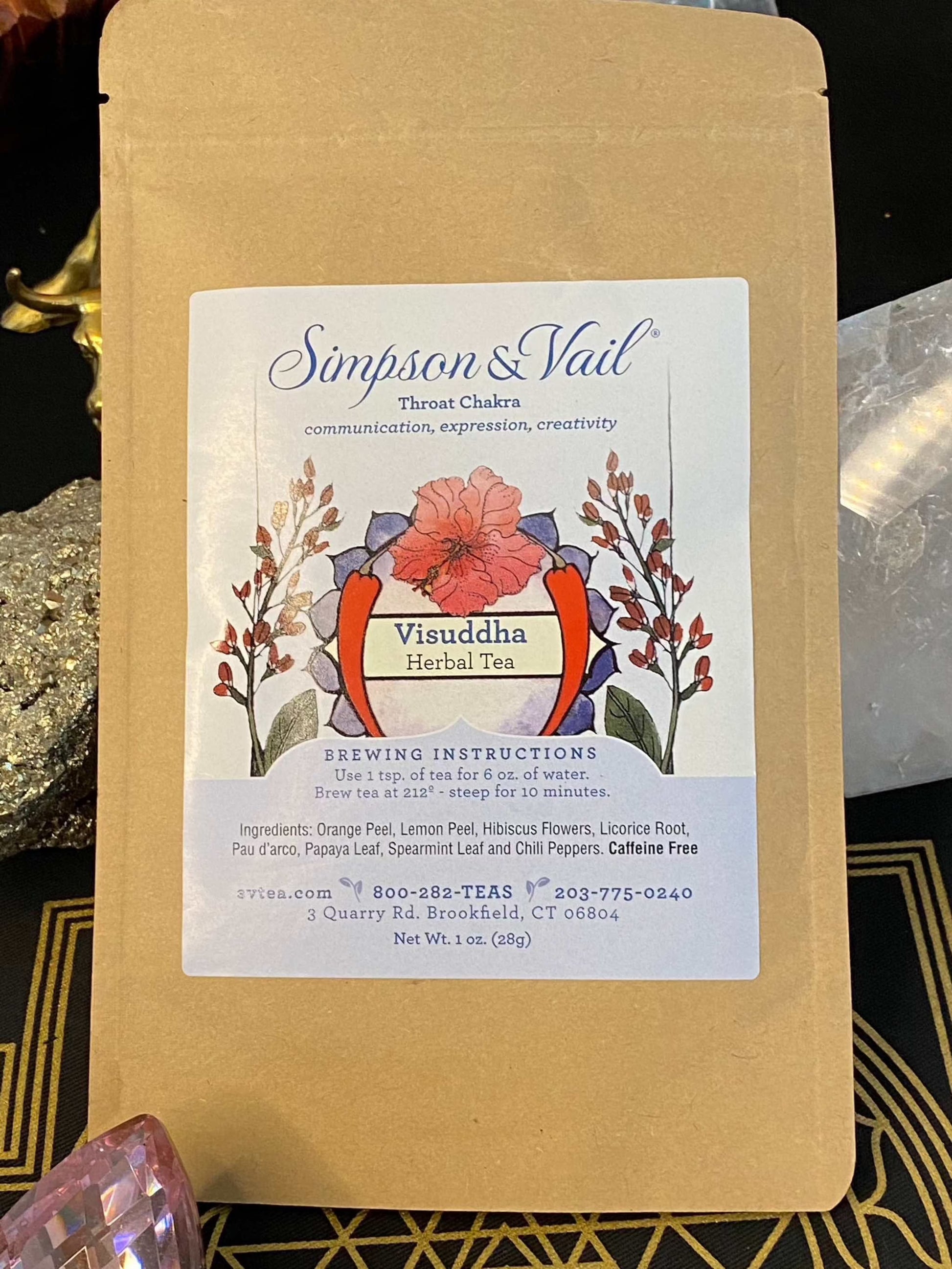 Simpson Vail Visuddha Herbal Tea