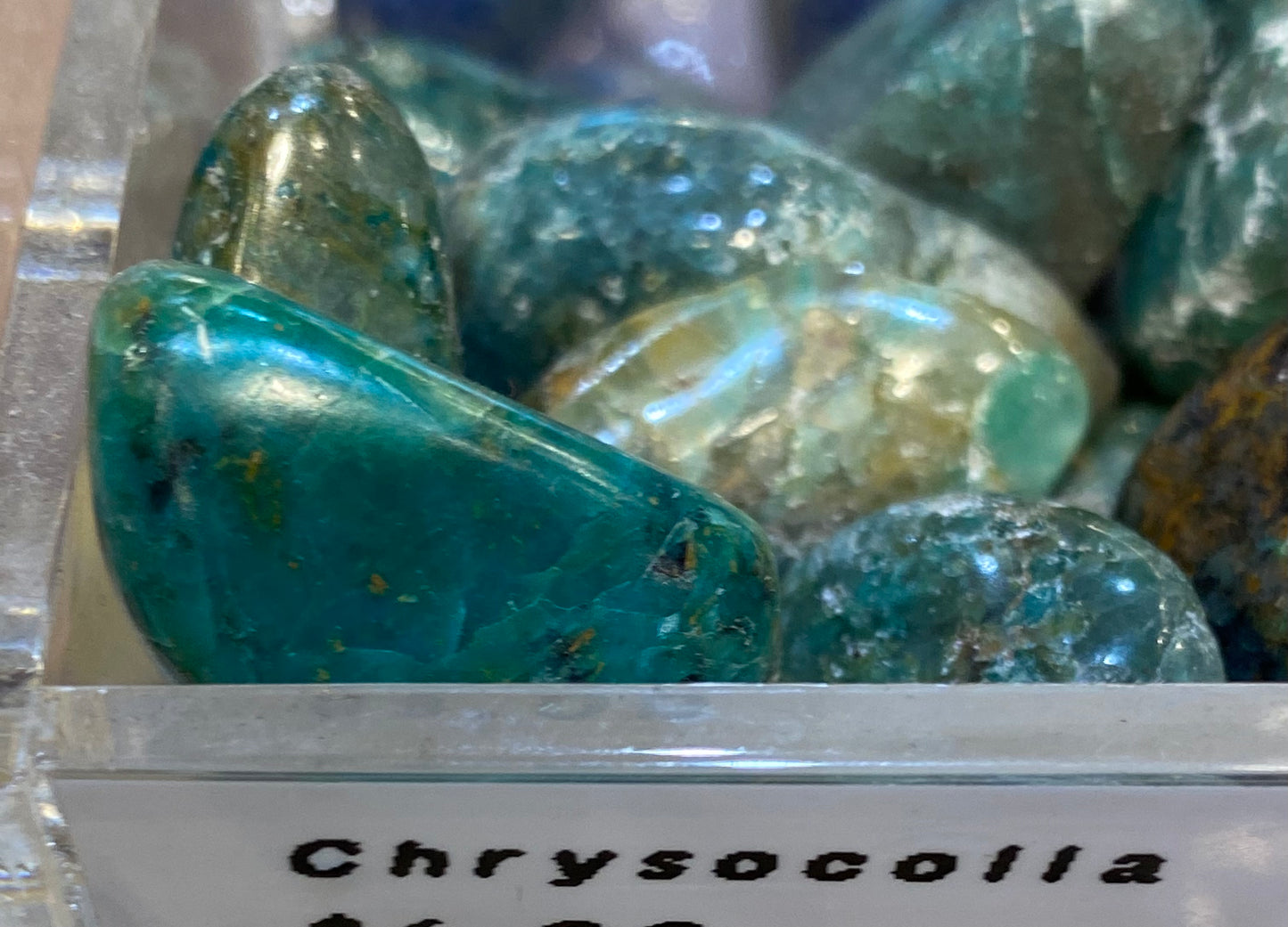 Chrysocolla Large Polished Tumbled Stone 1pc