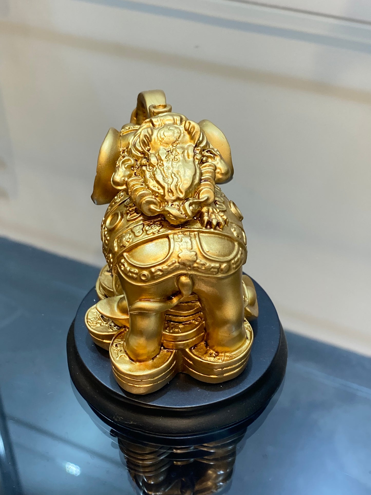 Feng Shui Frog with Elephant For Success, Victory, Leadership, Fortune, Wish Fulfillment