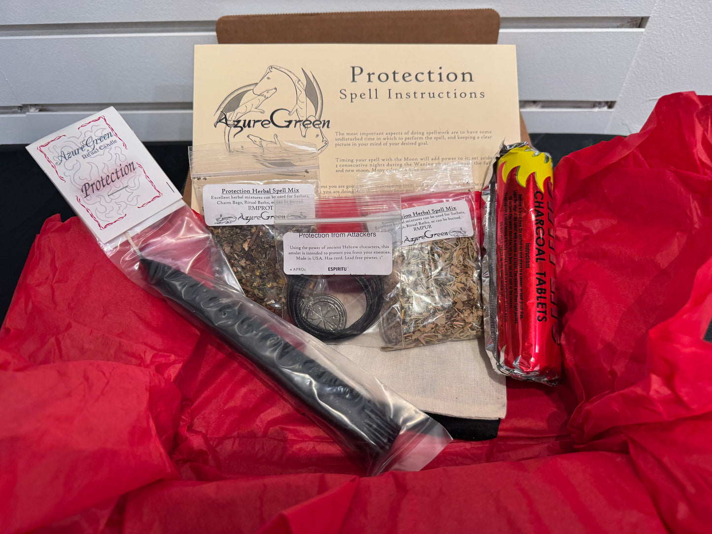 Protection Ritual Spell Kit
