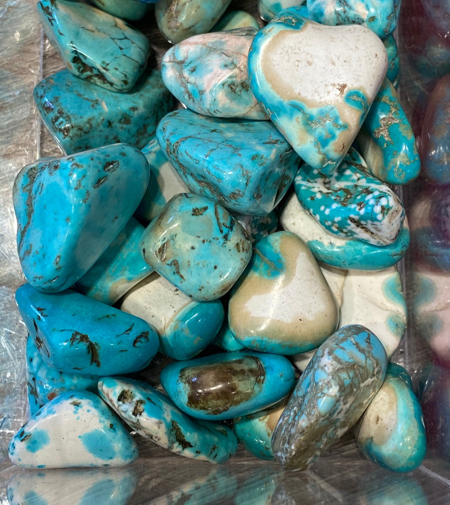 Chrysocolla Light Polished Tumbled Stone 1pc