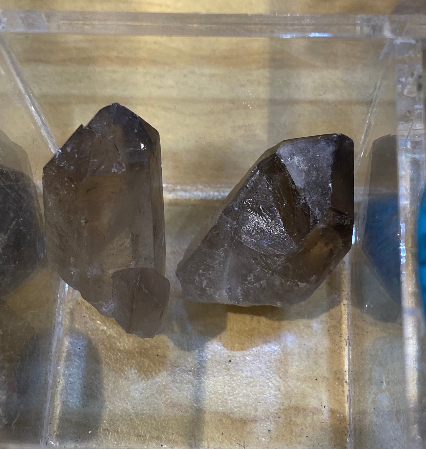 Smoky Quartz Points (Rough)1pc