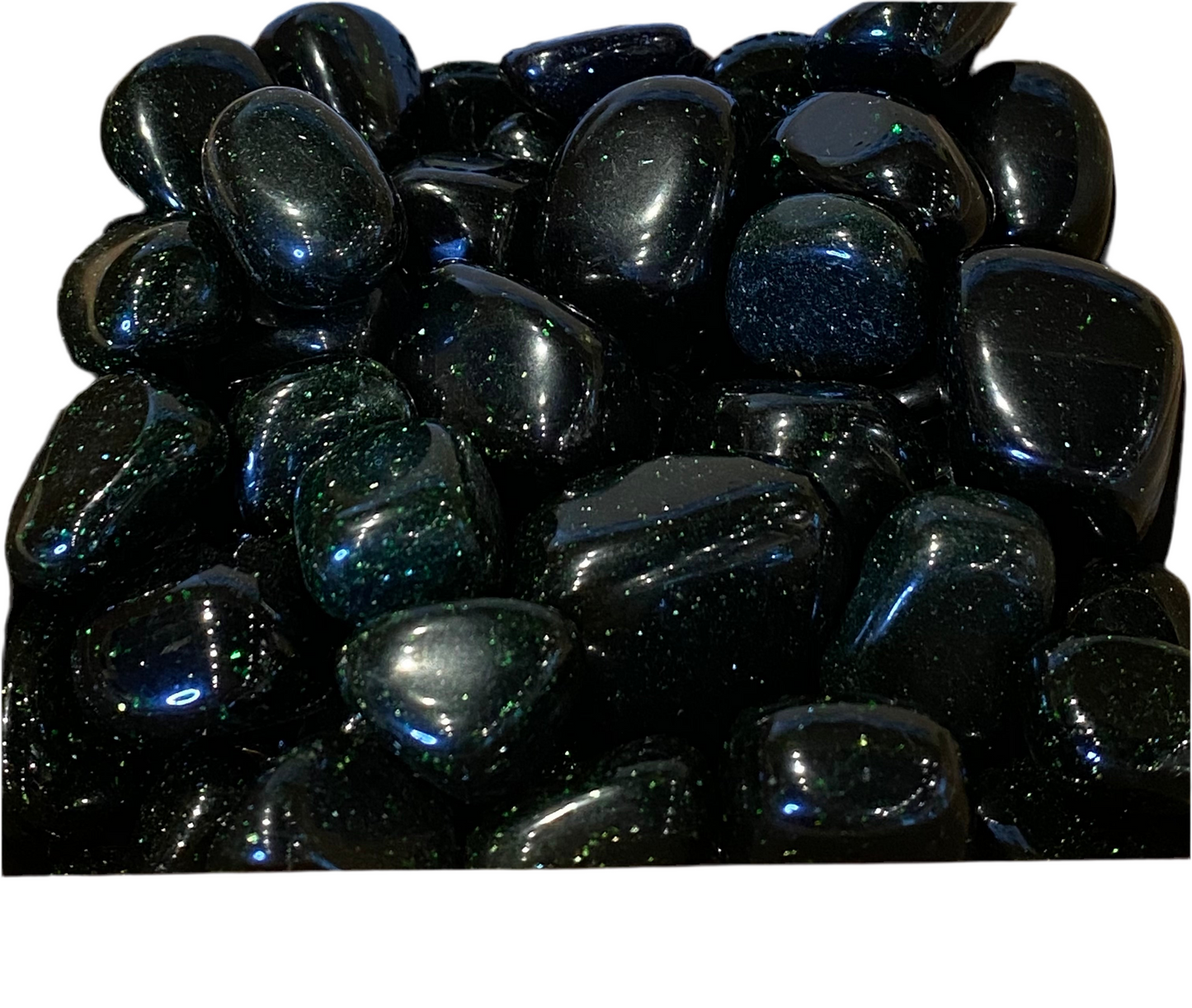 Green Goldstone Crystal 