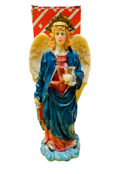 Saint Uriel 5” Statue Archangel Uriel Holy Figurine Religious Decoration Statue