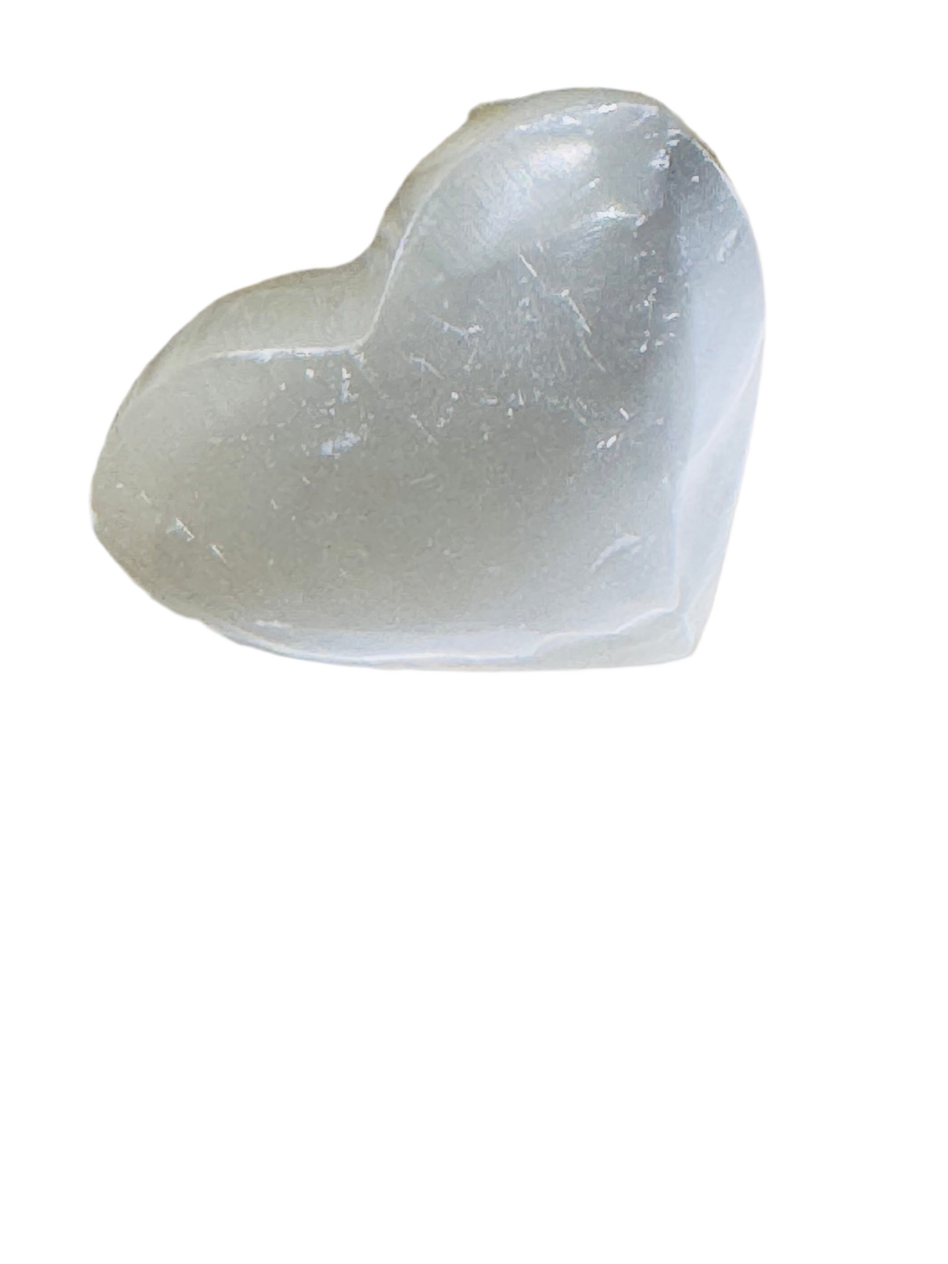 Selenite Heart