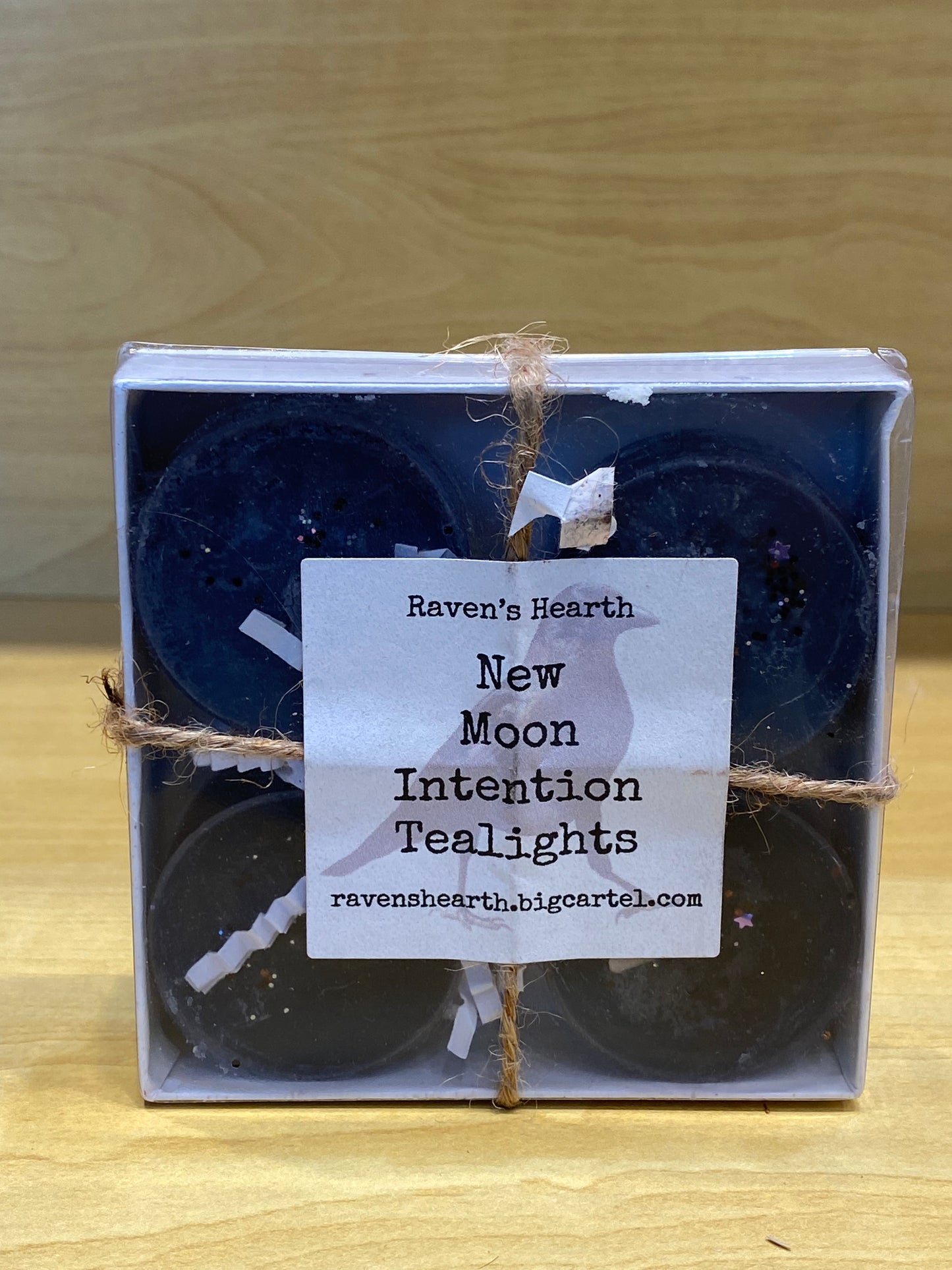 Dark New Moon Intention Tea-lights Candle