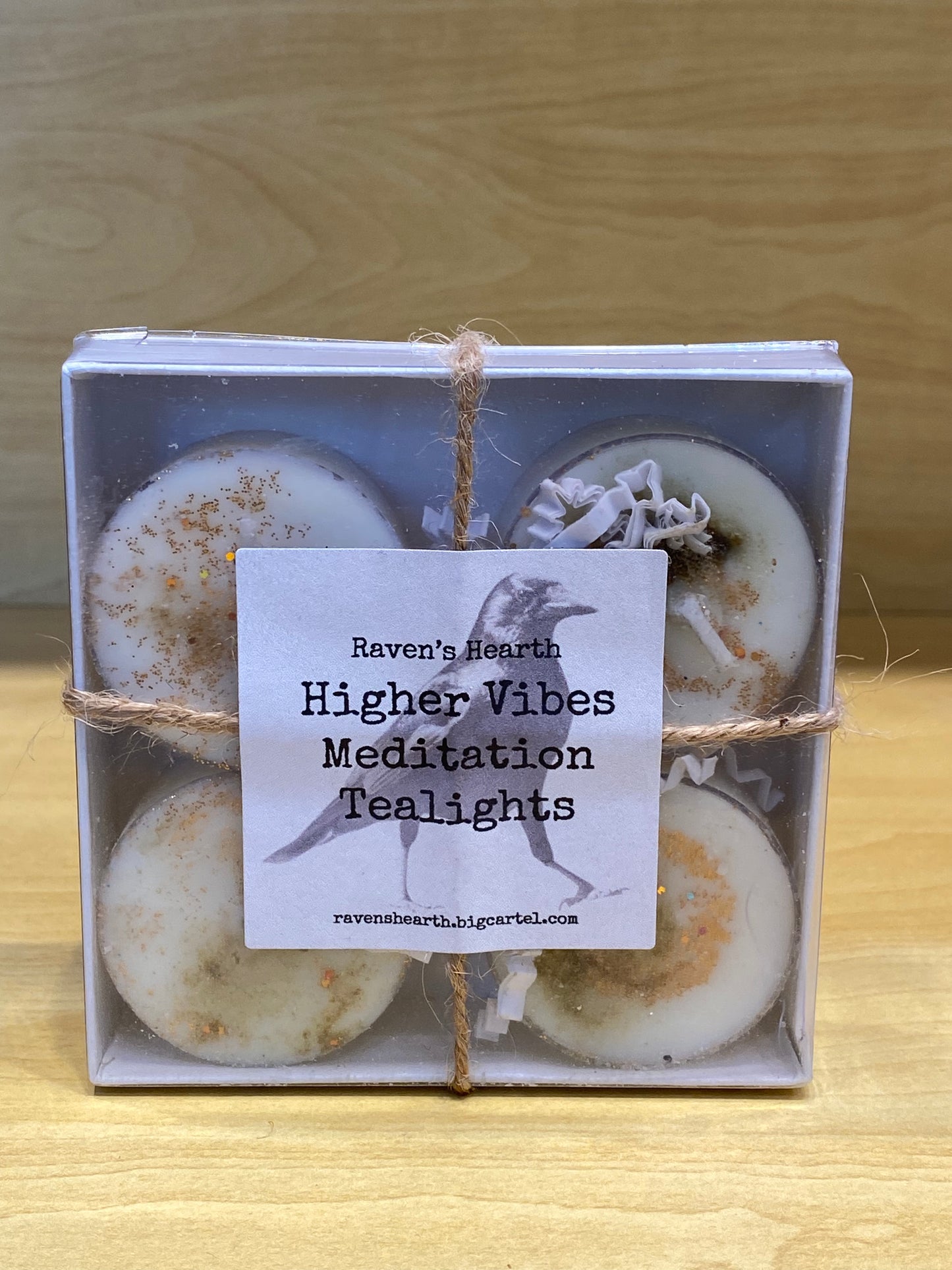 Higher Vibes Meditation Tealights