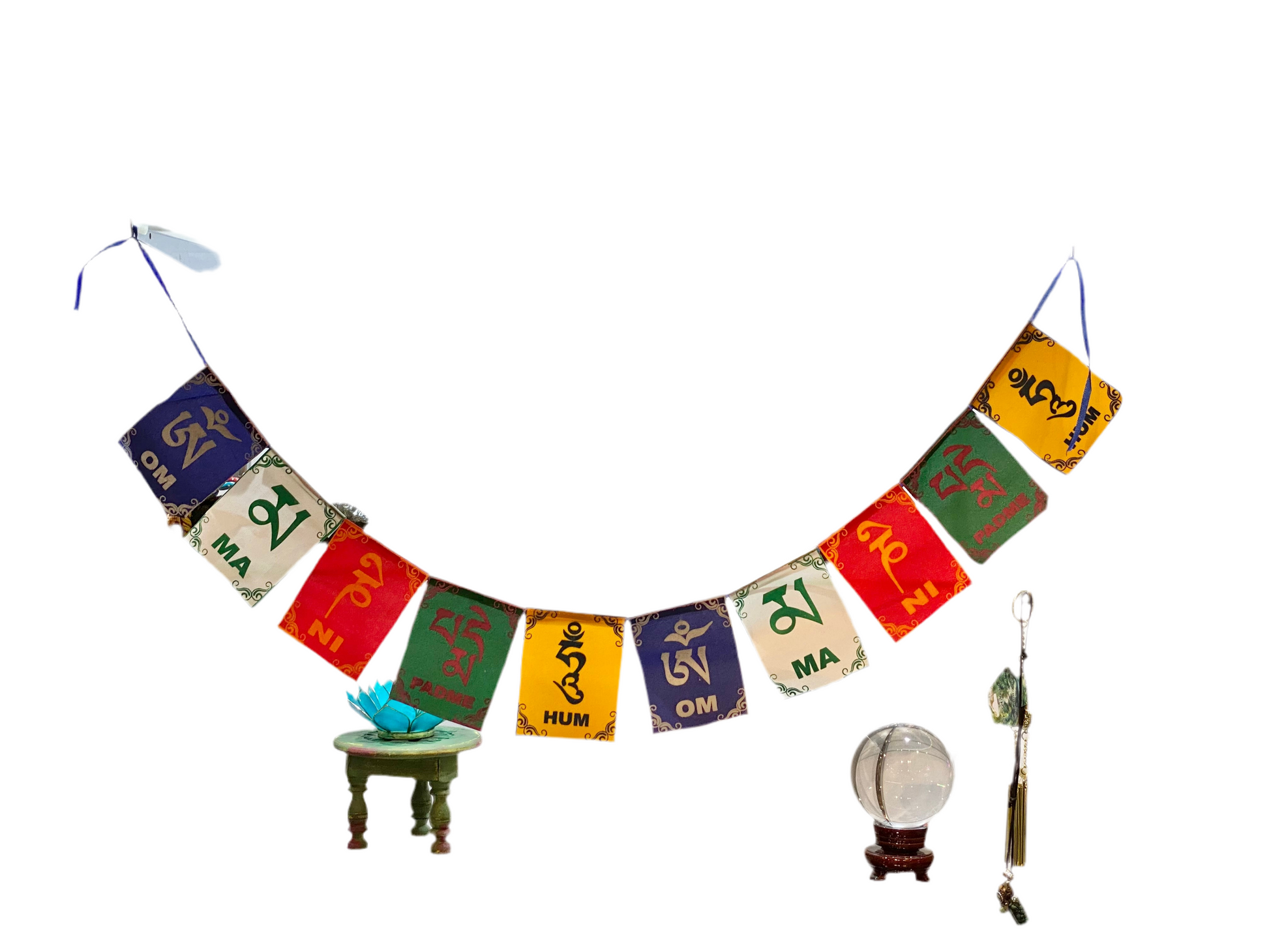 Prayer Flag Om Mani Padme Hum