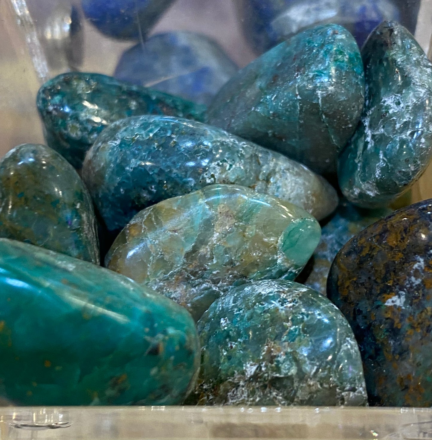 Chrysocolla Large Polished Tumbled Stone 1pc