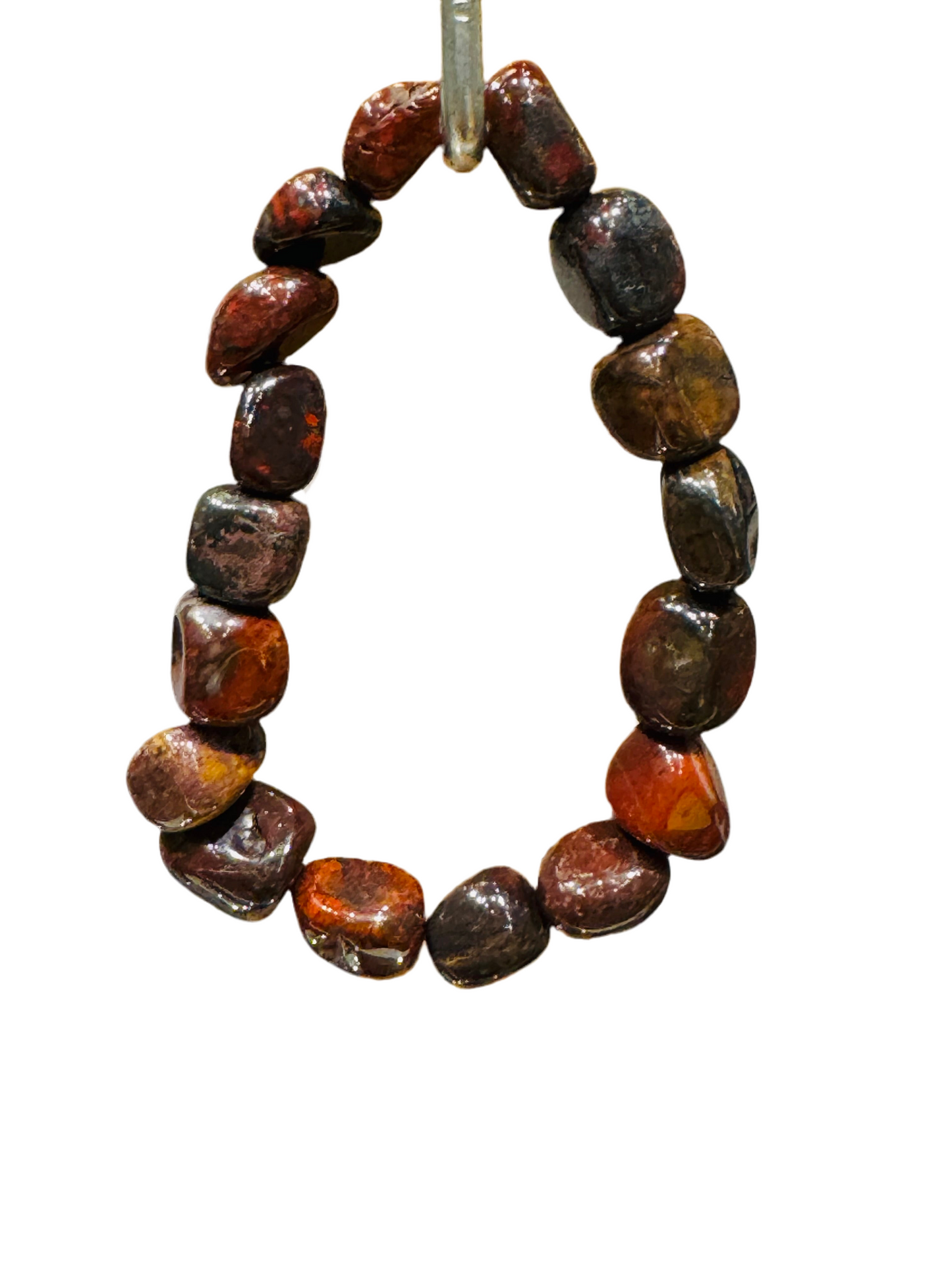 Brecciated Jasper  Tumbled Nugget Bracelet