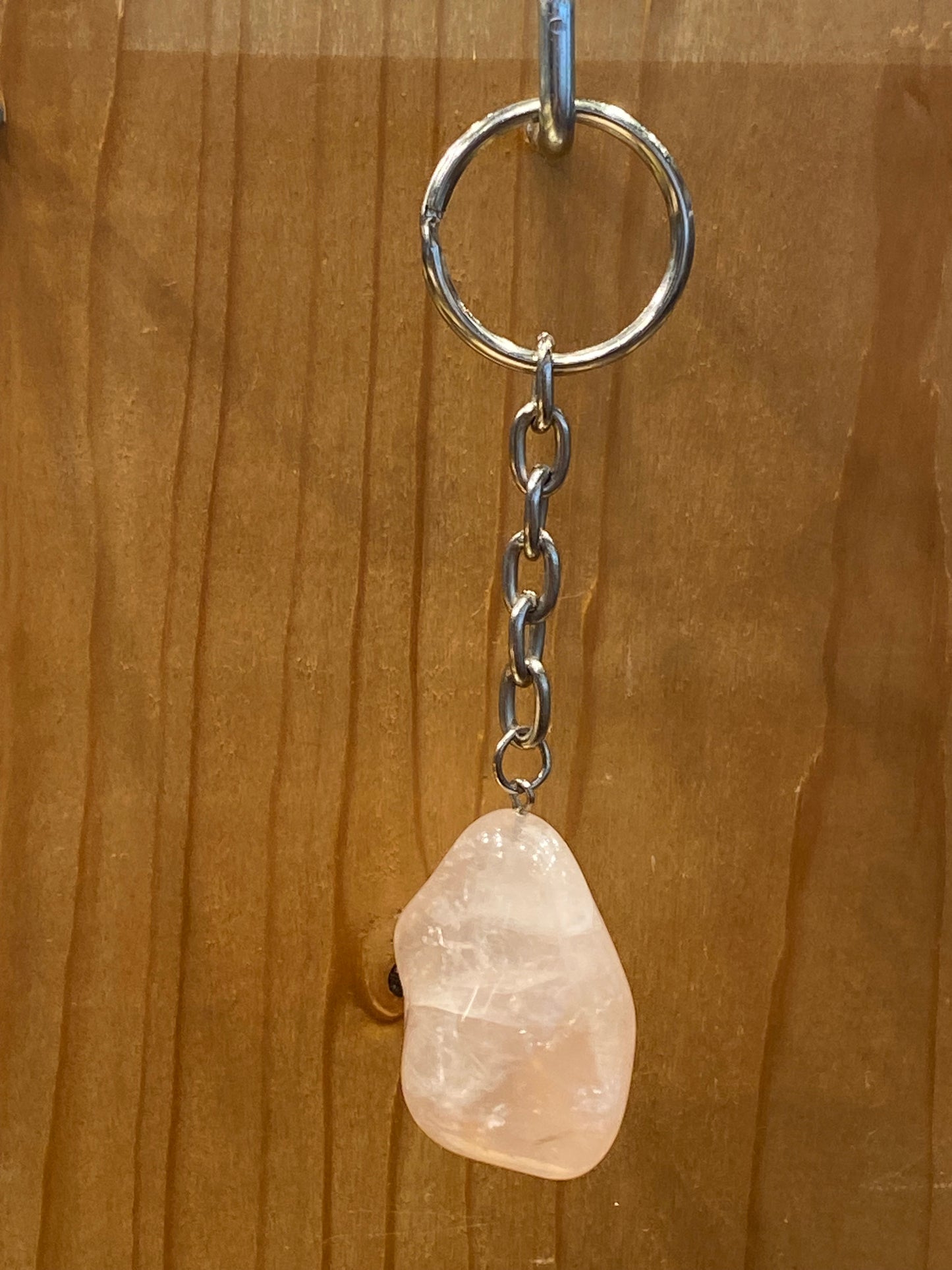 Rose Quartz Key Chain