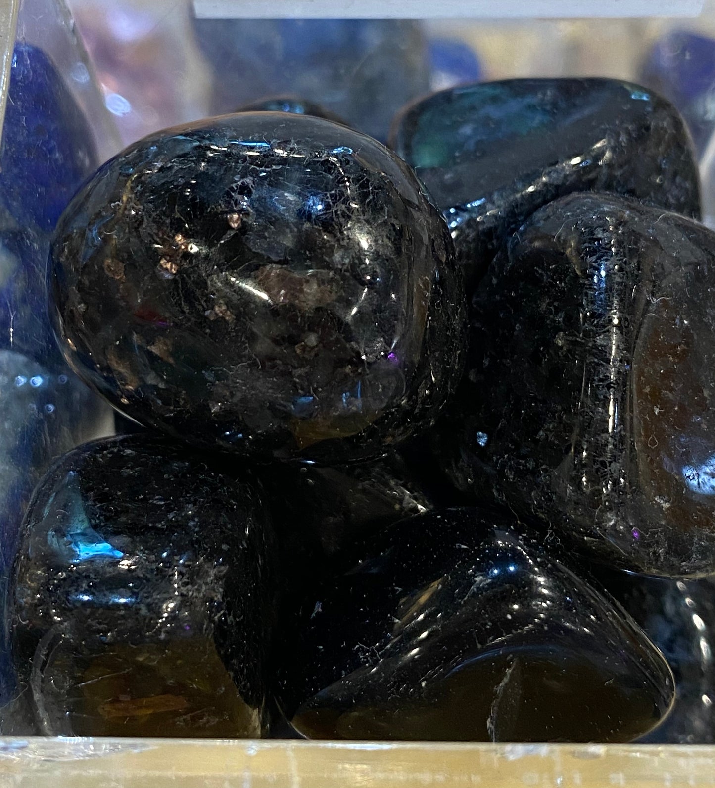 Nuummite Polished Tumbled Stone