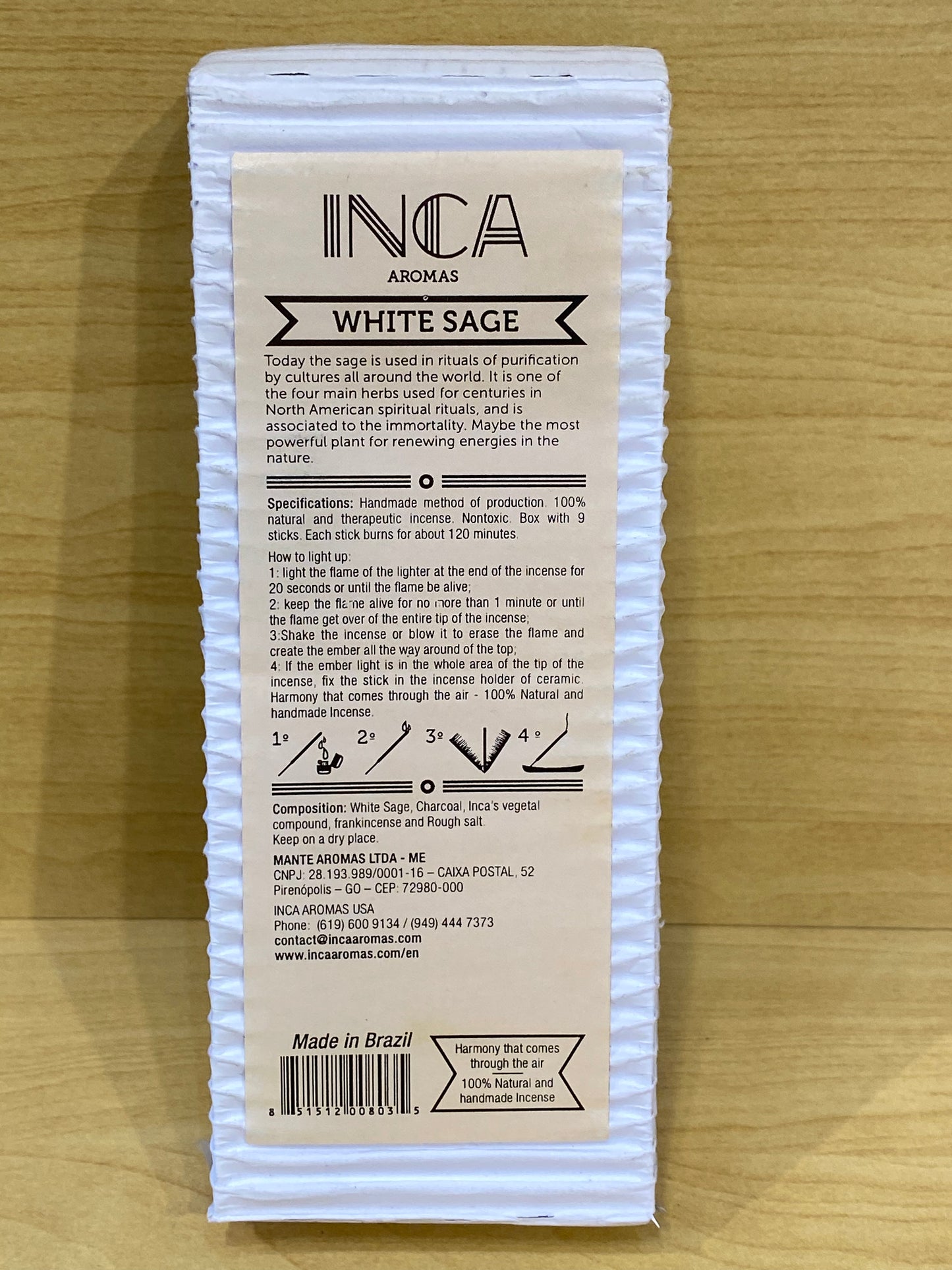 Inca Aromas White Sage