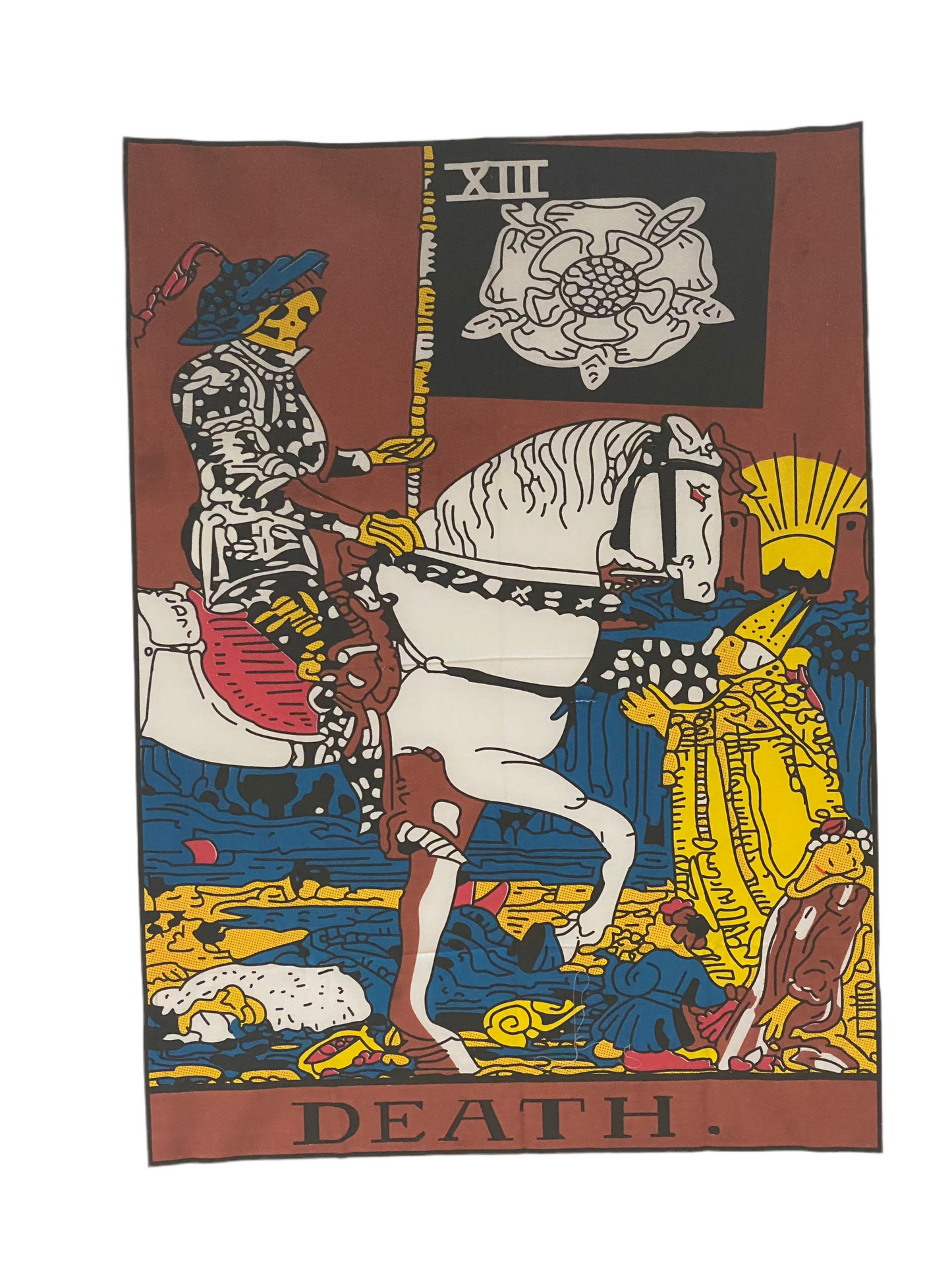 Rider Tarot Tapestry Death 