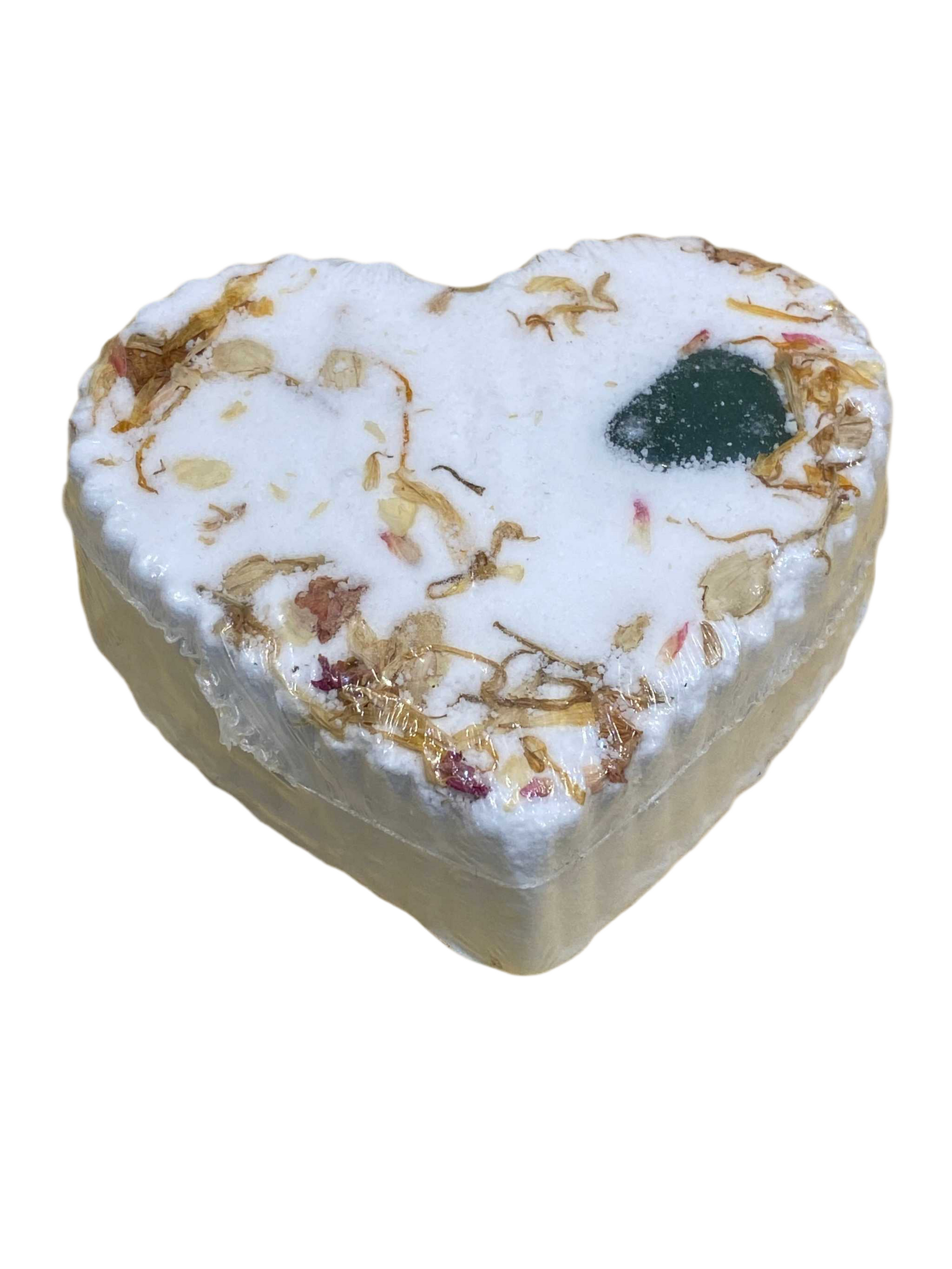 Cresent City Swoon Love Blossoms Heart Crystal Bath Bomb