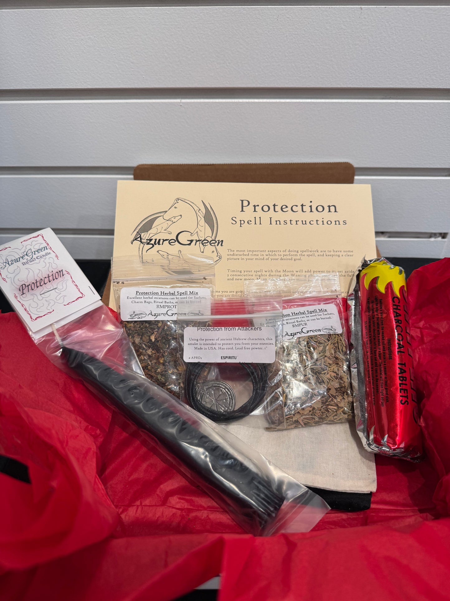 Protection Ritual Spell Kit