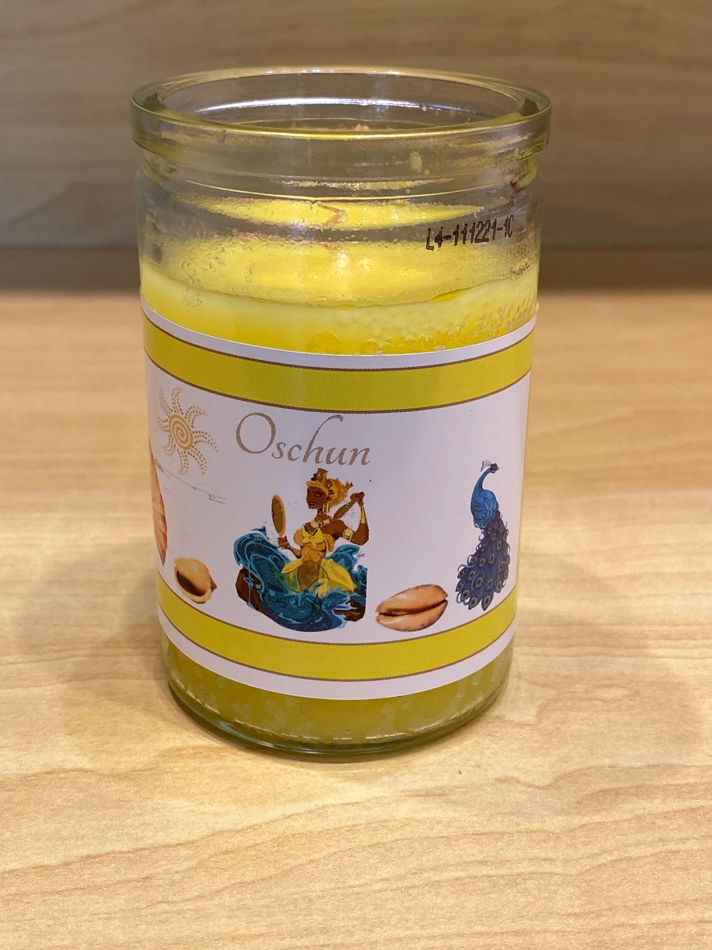 Oschun Votive 3 Day Yellow Candle