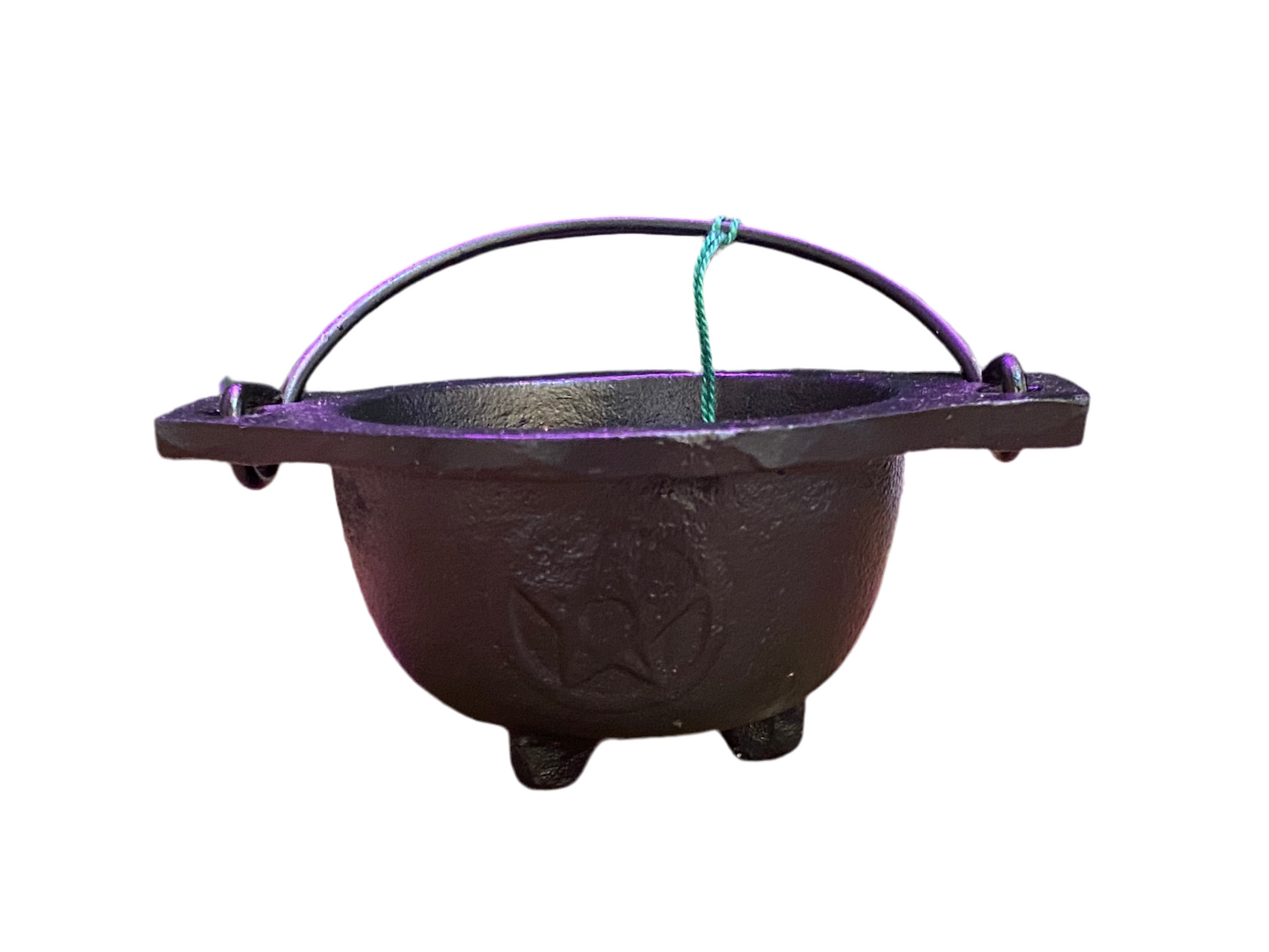 Pentacle Cast Iron Cauldron