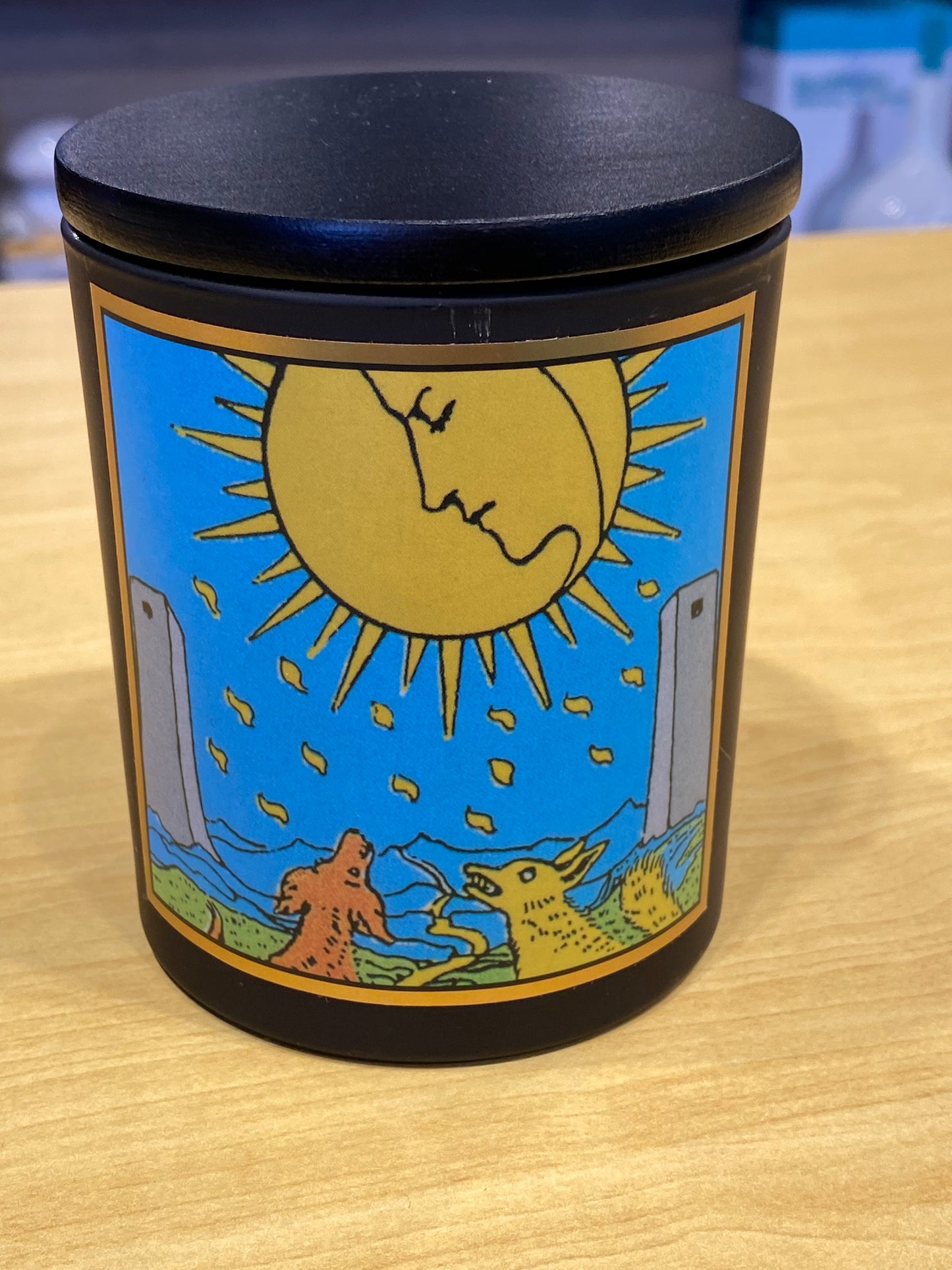 Moon Tarot Candle