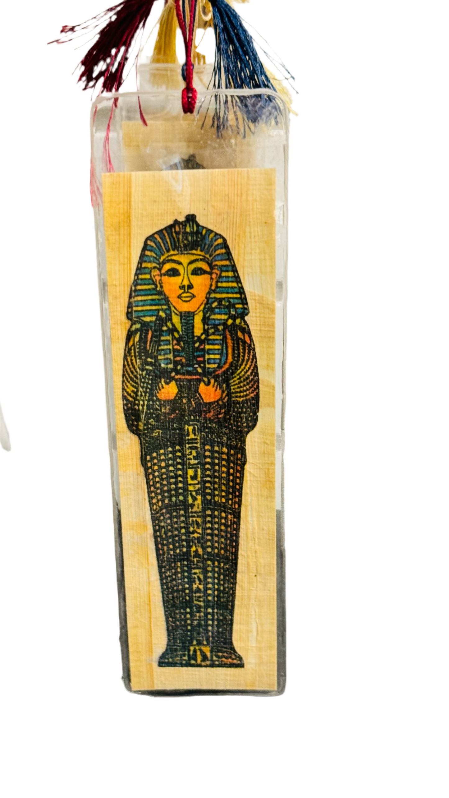 Egyptian Papyrus Paper Painting Bookmarks Pharaoh