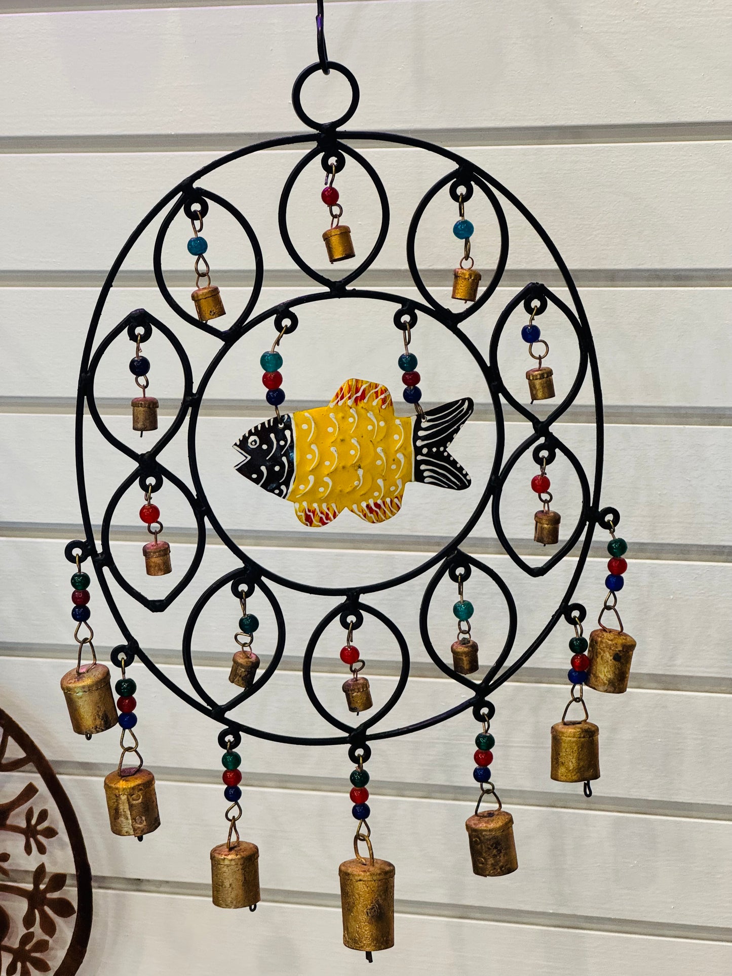 Handmade Fish Cast Iron Wind Chime