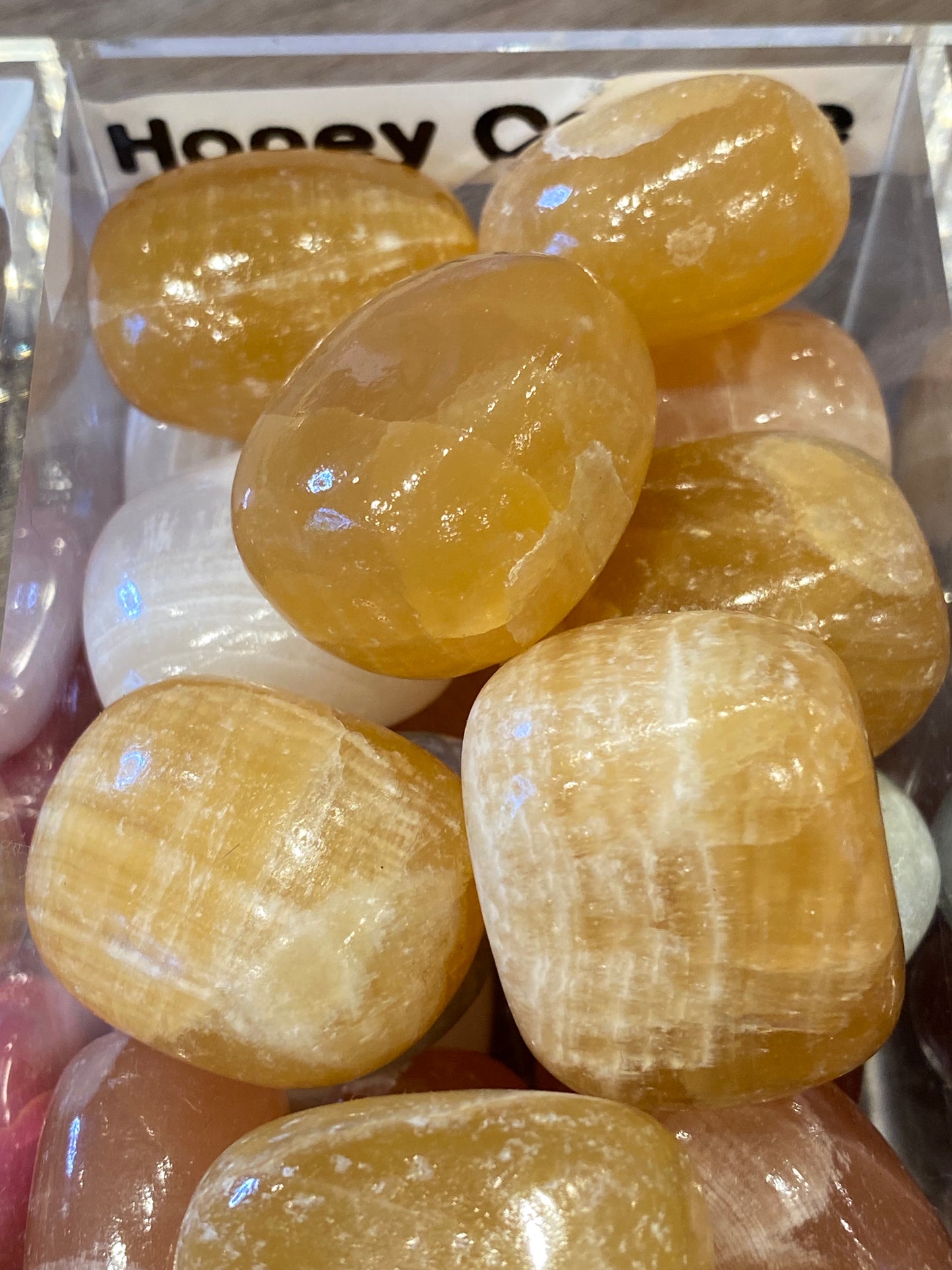 Honey Calcite Tumbled 1pc