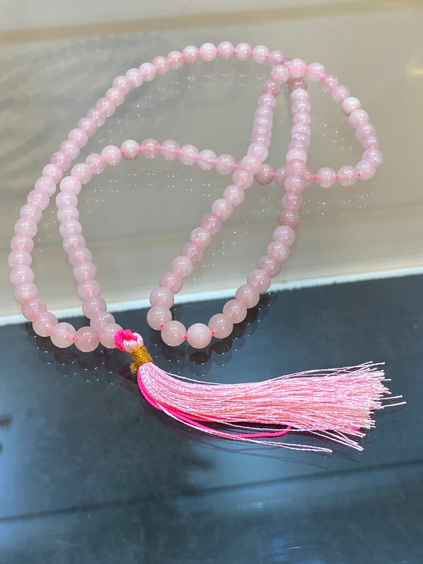 Rose Quartz Mala Beads