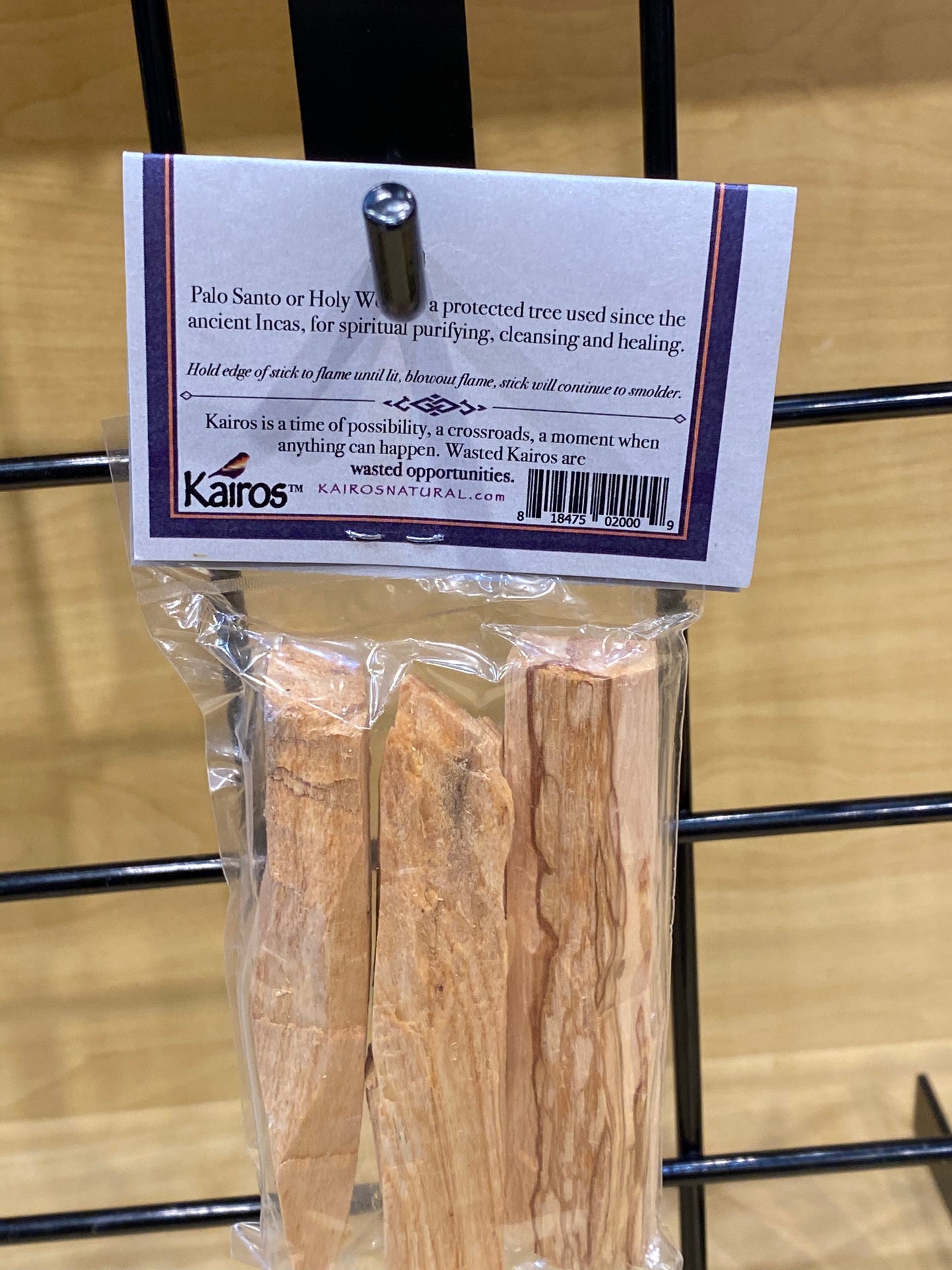 Kairos Palo Santo Holy Wood Sticks