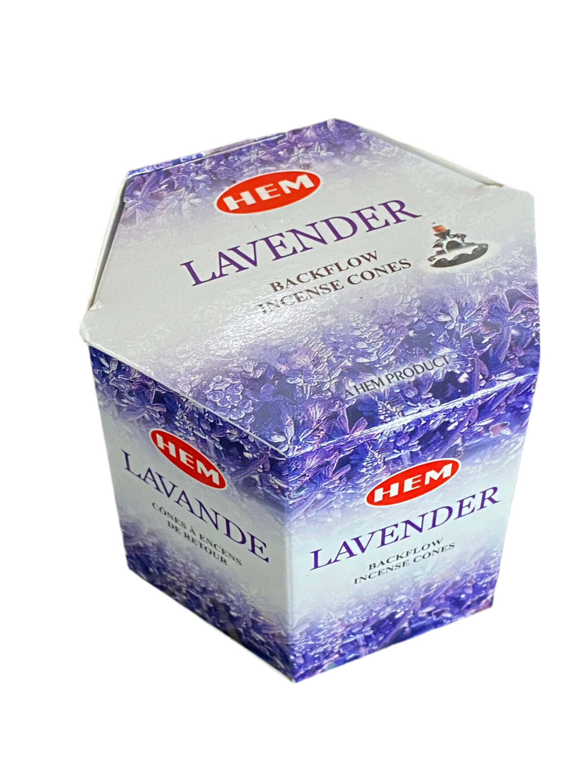 HEM Lavender Backflow Dhoop Incense