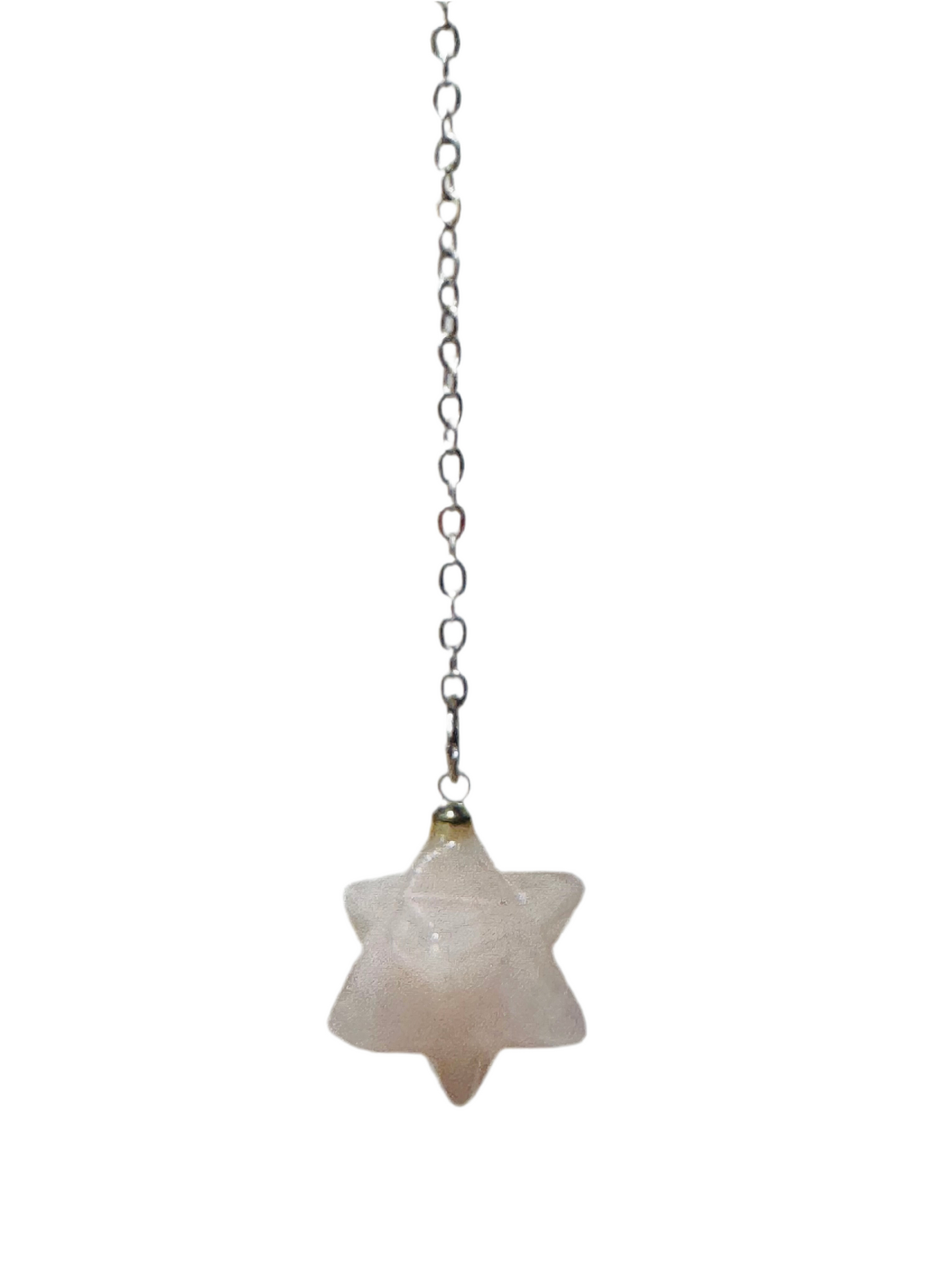 Rose Quartz Merkaba Pendulum