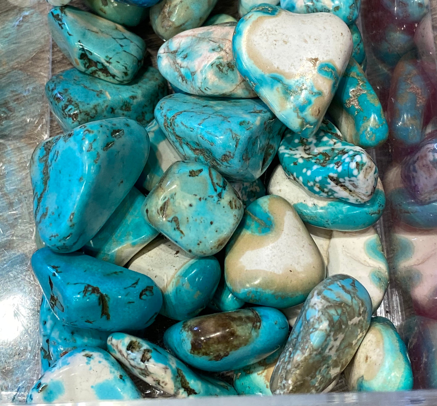 Chrysocolla Light Polished Tumbled Stone 1pc