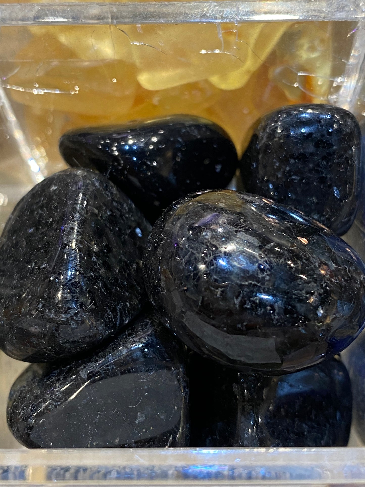 Nuummite Polished Tumbled Stone